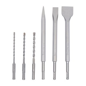 SDS+ Bohrer- und Meiel-Set, Meiel- & Bohrer-Satz (6-teilig) (D-58920)