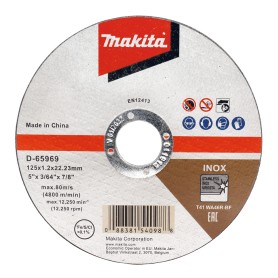 Trennscheiben Inox,  125mm (12 Stck, Bohrung 22,23mm, T41 WA46R-BF) (D-65969-12)