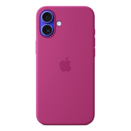 Silikon Case mit MagSafe (fuchsia, iPhone 16 Plus) (MYYE3ZM/A)