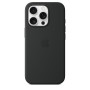 Silikon Case mit MagSafe (schwarz, iPhone 16 Pro) (MYYJ3ZM/A)