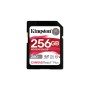 Kingston Technology 256GB Canvas React Plus SDXC UHS-II 280R/150W U3 V60 for Full HD/4K (SDR2V6/256GB)