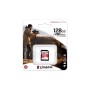 Kingston Technology 128GB Canvas React Plus SDXC UHS-II 280R/100W U3 V60 for Full HD/4K (SDR2V6/128GB)