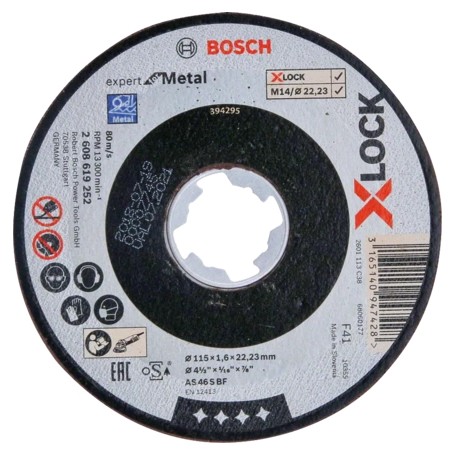 Bosch 2 608 619 252 accessorio per smerigliatrice Disco per tagliare (2608619252)
