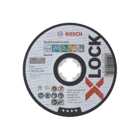 Bosch X-LOCK MULTI CONSTRUCTION Disco per tagliare (2608619270)
