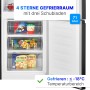 Bomann KG 7353, combinazione frigo/congelatore (acciaio inossidabile (scuro)) (773531)