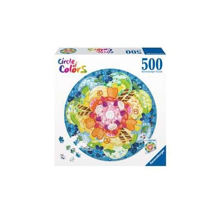 Puzzle Circle of Colors Ice Cream (Teile: 500) (17348)