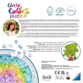 Puzzle Circle of Colors Rainbow Cake (Teile: 500) (17349)