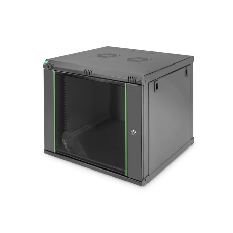 Wandgehuse Dynamic Basic Serie - 600x450 mm (BxT) (schwarz, 9 Hheneinheiten) (DN-19 09-U-EC-SW)