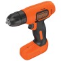 Black & Decker BDCD8 Senza chiave Nero, Arancione (BDCD8-QW)