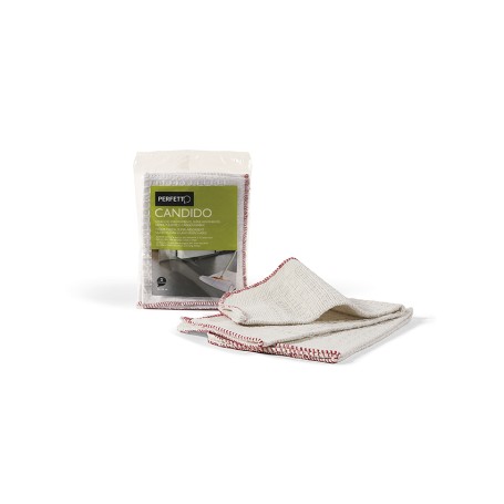 Perfetto 0266A Panno per la Pulizia Cotone Bianco 1 pz (0266A)