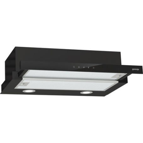 Gorenje TH64E4BG cappa aspirante Semintegrato (semincassato) Nero 450 m³/h C (TH64E4BG)