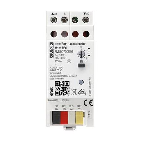 JUNG FM J 50700 REG attuatore elettrico Bianco (FMJ50700REG)