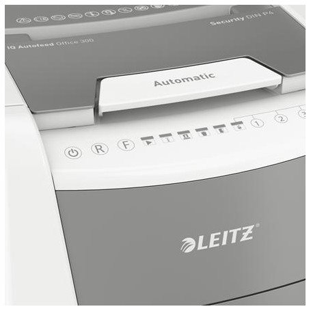 Leitz 80150000 distruggi documenti Triturazione incrociata 22 cm Grigio, Bianco (80150000)
