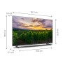 TV 43 THOMSON 4K QLED SMART UHD T2/C2S2 ANDROID 11 FRAMELESS (43QA2S13)