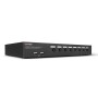 Lindy 39540 switch per keyboard-video-mouse (kvm) Montaggio rack Nero (39540)