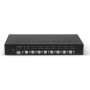 Lindy 39540 switch per keyboard-video-mouse (kvm) Montaggio rack Nero (39540)