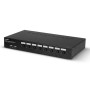 Lindy 39540 switch per keyboard-video-mouse (kvm) Montaggio rack Nero (39540)