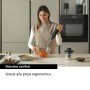 Haier Frullatore a immersione I-Master Serie 5 Nero, 3 lame in acciaio inox, becher 0,9 L, Accessoriato (38800001)