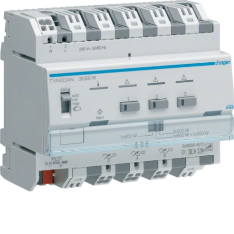 Hager TYA663AN presa energia (TYA663AN)