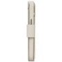 Decoded D24IPO15PLDW5CY custodia per cellulare 17 cm (6.7") Custodia a borsellino Beige
