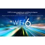 Netgear Orbi WiFi 6 router wireless Gigabit Ethernet Banda tripla (2.4 GHz/5 GHz/5 GHz) Acciaio inossidabile, Bi (RBK753-100EUS)