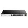 D-Link DGS-3130-30TS Gestito L3 Gigabit Ethernet (10/100/1000) Nero, Grigio (DGS-3130-30TS/SI)