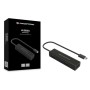 Conceptronic HUBBIES07B hub di interfaccia USB 3.2 Gen 1 (3.1 Gen 1) Type-C 5000 Mbit/s Nero (HUBBIES07B)