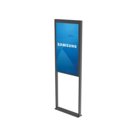 Peerless DS-OM55ND-FLOOR Supporto per display espositivi 139,7 cm (55") Nero (DS-OM55ND-FLOOR)