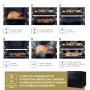 Samsung Forno a Vapore Dual Cook Flex™ Steam Serie 5 76L NV7B5760WBK (NV7B5760WBK)