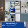 Samsung RB34C775CS9 frigorifero Combinato EcoFlex AI 1.85m 344L Libera installazione con congelatore Wifi 1,85m 344 L con rivest