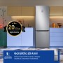 Samsung RB34C775CS9 frigorifero Combinato EcoFlex AI 1.85m 344L Libera installazione con congelatore Wifi 1,85m 344 L con rivest