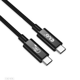 CLUB3D CAC-1576 cavo USB 1 m USB4 Gen 3x2 USB C 3x USB C Nero (CAC-1576) CLUB3D CAC-1576 cavo USB 1 m USB4 Gen 3x2 USB C 3x USB C Nero (CAC-1576)