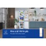 Samsung RB38C603DEL frigorifero Combinato EcoFlex AI Libera installazione con congelatore Wifi 2m 390 L Classe  (RB38C603DEL/EF)