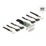 DeLOCK 90077 scheda di interfaccia e adattatore Interno (90077)