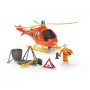 Feuerwehrmann Sam Hubschrauber Wallaby (orange/gelb, Inkl. Figur) (109252510)
