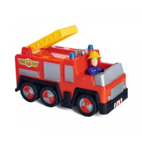 Feuerwehrmann Sam Jupiter mit Sam Figur (rot/gelb) (109252505)