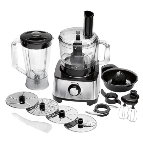 ProfiCook PC-KM 1063 robot da cucina 1200 W 1,75 L Nero, Acciaio inossidabile (PC-KM 1063) (501063)