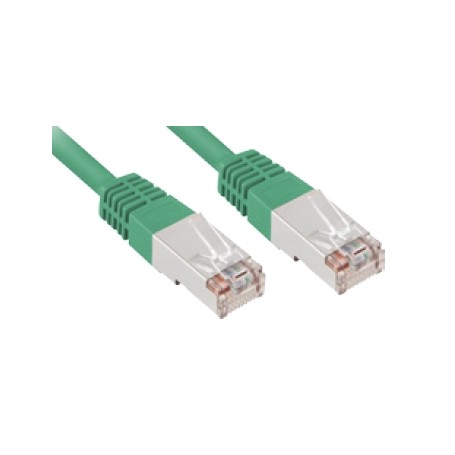 Sharkoon 1.5m Cat.5e S/FTP cavo di rete Verde 1,5 m Cat5e S/FTP (S-STP) (4044951017744)
