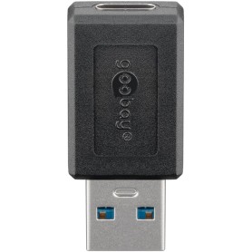 Goobay USB-C - USB 3.0 A, F/M USB C Nero (45400)