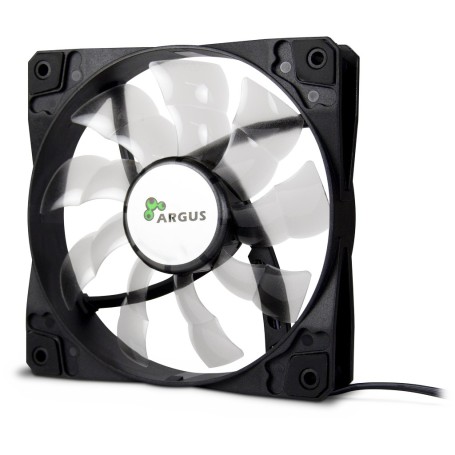 Inter-Tech Argus L-12025 Case per computer Ventilatore 12 cm Nero (88885476)