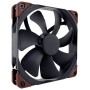 Noctua NF-A14 industrialPPC-2000 Case per computer Ventilatore 14 cm Nero, Marrone (NF-A14 PPC 2000) (NF-A14 iPPC-2000)