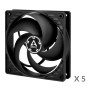 ARCTIC P12 Value Pack Case per computer Refrigeratore 12 cm Nero (ACFAN00135A)