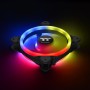 Thermaltake Riing Trio 14 RGB TT Premium Edition Processore Ventilatore 14 cm Nero, Grigio (CL-F077-PL14SW-A)