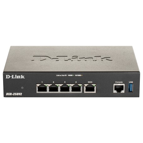 D-Link DSR-250V2 router wireless Gigabit Ethernet Nero (DSR-250V2/E)