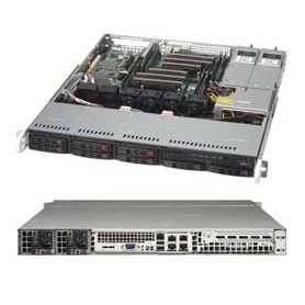 Supermicro SuperChassis 113MFAC2-R804CB Supporto Nero 800 W (CSE-113MFAC2-R804CB)