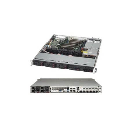 Supermicro SuperChassis 113MFAC2-R804CB Supporto Nero 800 W (CSE-113MFAC2-R804CB)