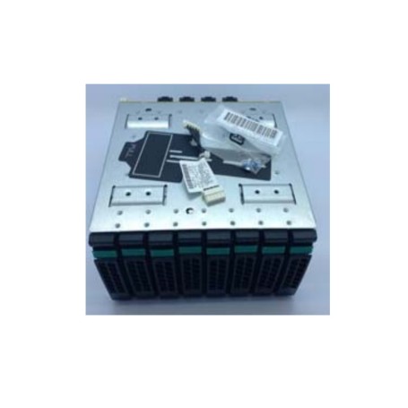 Intel A2U8X25S3PHS pannello drive bay 2.5" Pannello portante Nero, Acciaio inox