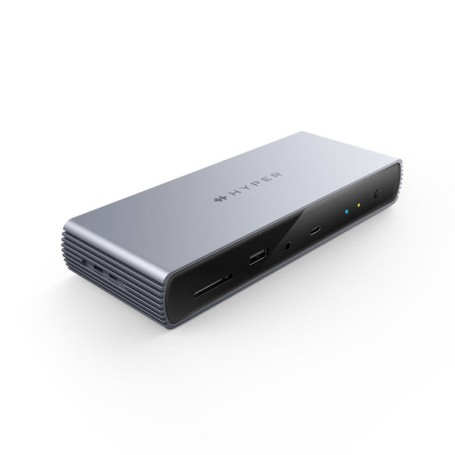 Targus HDTB4D-EUZ replicatore di porte e docking station per laptop Thunderbolt 4 Grigio