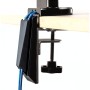 Fellowes 8043401 supporto da tavolo per Tv a schermo piatto 68,6 cm (27") Morsa Nero (8043401)