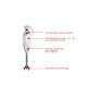 Unold M 122 De Luxe Frullatore ad immersione Bianco (90410)